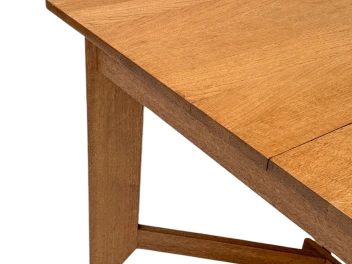 Hendrik Wouda Art Deco Modernist Extending Dining Room Table for Pander, 1924